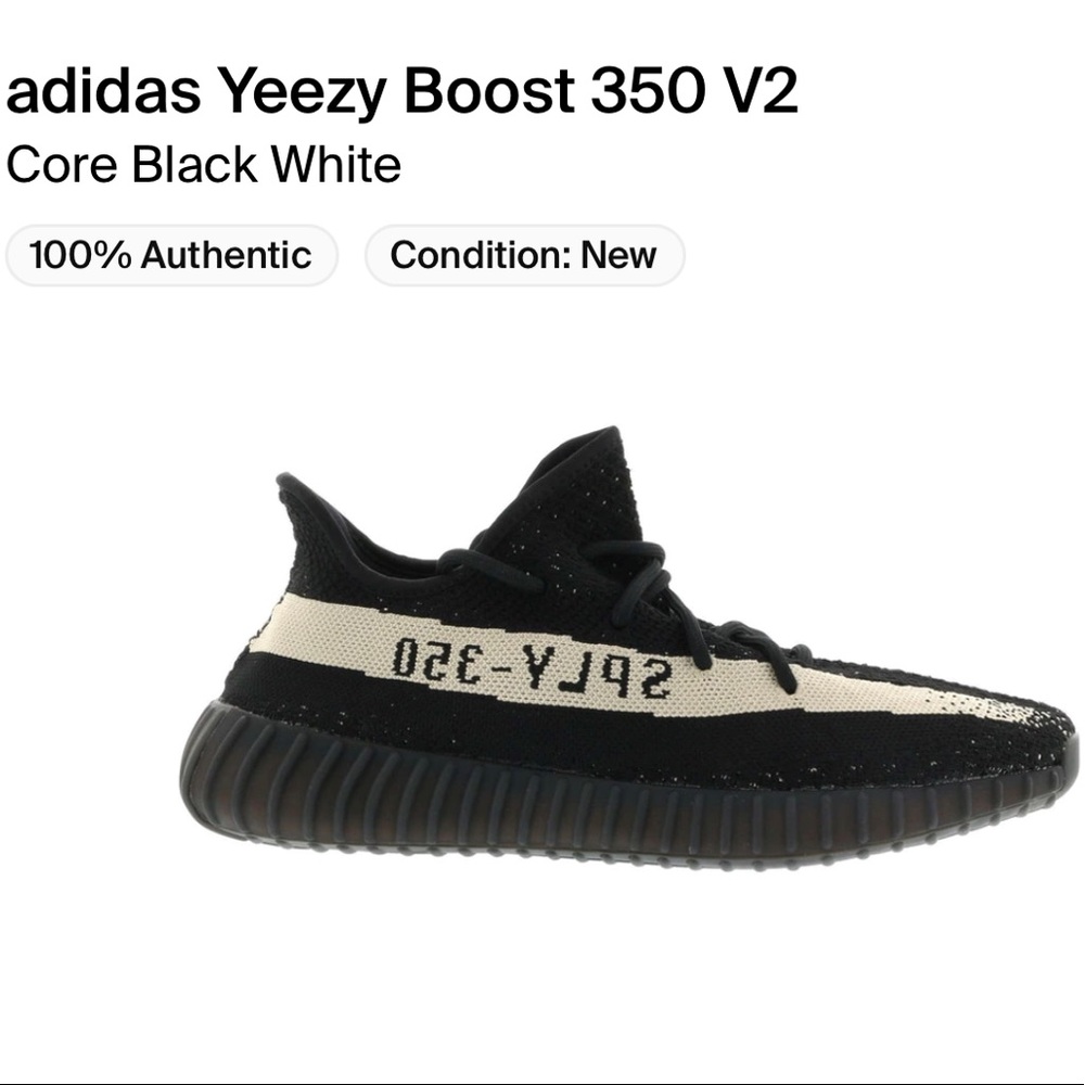 adidas Yeezy Boost 350 V2 Core Black White